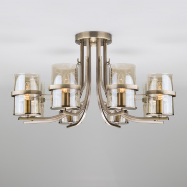 Потолочная люстра со стеклянными плафонами 60085/8 — Multielectrika