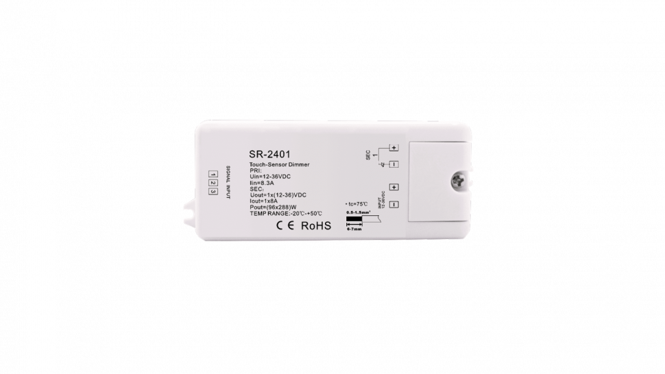 SR-2401 Cенсор диммер 12-36В "I-touch" фото 1 — Multielectrika