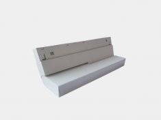 SY-LINK-FLMT-WH-12-WW, светильник-книжка матовый, белый, 12Вт, 3000К &mdash; Multielectrika