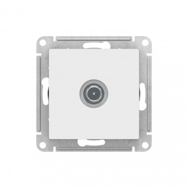 Розетка TV Systeme Electric AtlasDesign проходная, 4DB, лотос — Multielectrika