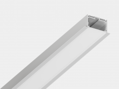 Алюминиевый профиль Design LED LE 6332, 2500 мм, белый &mdash; Multielectrika