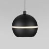 Подвесной светодиодный светильник DLS023 9W 4200K черный фото 2 &mdash; Multielectrika