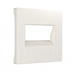 Накладка для двойной розетки Еthernet RJ-45 (перламутровый рифленый) WL13-RJ45+RJ45-CP &mdash; Multielectrika