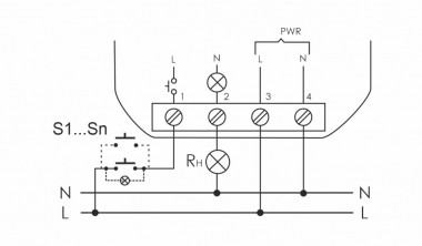 Реле импульсный (бистабильный) BIS-403 — Multielectrika
