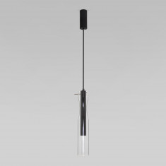 Подвесной светильник LED со стеклянным плафоном 50253/1 LED черный &mdash; Multielectrika