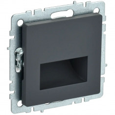 Подсветка светодиодная встраиваемая IEK Brite ПЛ20-БрГ графит &mdash; Multielectrika