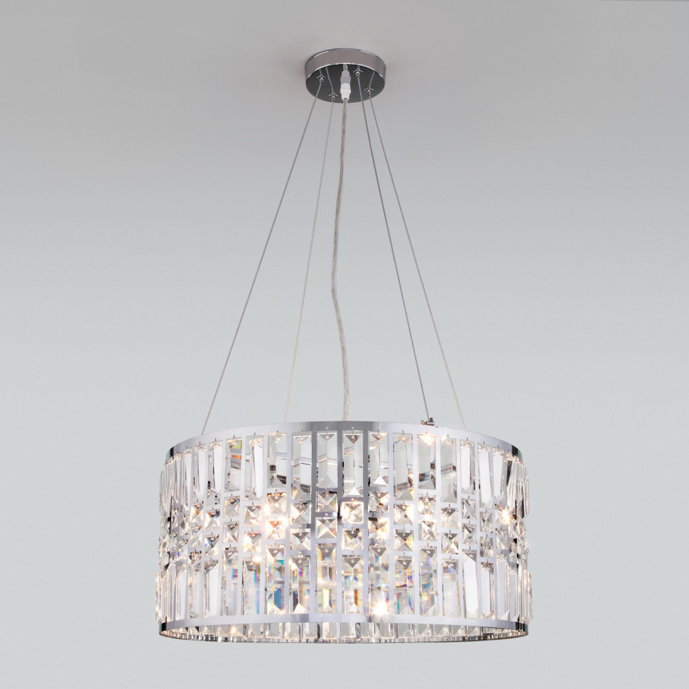 Умный подвесной светильник 10125/5 хром фото 1 — Multielectrika