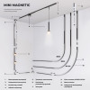 Mini Magnetic Трековый светильник 5W 3000K латунь/черный 85206/01 фото 7 &mdash; Multielectrika