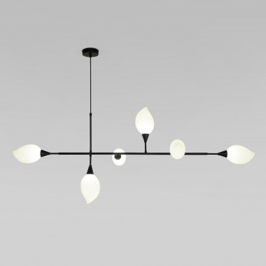 Подвесной светильник с акриловыми плафонами 30188/6 черный — Multielectrika