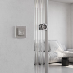 Рамка из поликарбоната на 1 пост Split дымчатый/белый, soft-touch W0013067 &mdash; Multielectrika