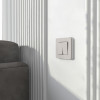 Рамка из поликарбоната на 1 пост Split дымчатый/белый, soft-touch W0013067 фото 4 &mdash; Multielectrika
