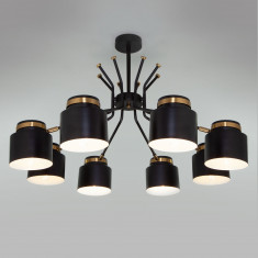 Потолочная люстра в стиле лофт 70133/8 черный &mdash; Multielectrika