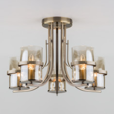 Потолочная люстра со стеклянными плафонами 60085/5 &mdash; Multielectrika