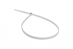 Стяжка кабельная нейлоновая Rexant 400x4,8мм, белая (100 шт/уп) &mdash; Multielectrika