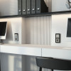 Выключатель двухклавишный (дымчатый) W1220004 фото 5 &mdash; Multielectrika