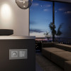 Рамка из поликарбоната на 2 поста Slab серебро софт W0022965 фото 3 &mdash; Multielectrika