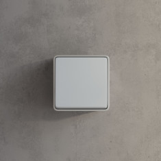 Выключатель одноклавишный Gallant белый W5010001 &mdash; Multielectrika