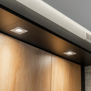 Встраиваемый точечный светодиодный светильник 9915 LED 6W WH белый — Multielectrika