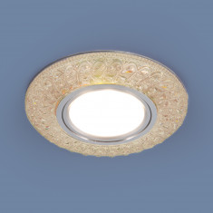 Встраиваемый точечный светильник со светодиодной подсветкой 2180 MR16 PK розовый &mdash; Multielectrika