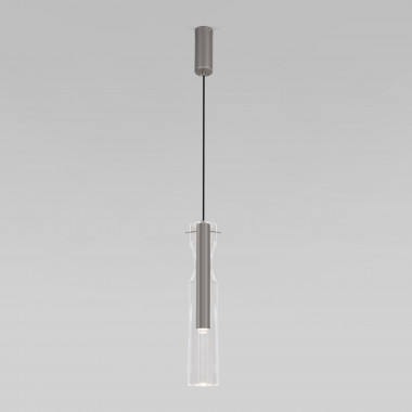 Подвесной светильник LED со стеклянным плафоном 50253/1 LED графит — Multielectrika