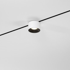 Mini Magnetic Трековый светильник 5W 3000K белый/черный 85205/01 &mdash; Multielectrika