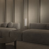 Рамка из поликарбоната на 4 поста Split айвори/белый, soft-touch W0043066 фото 3 &mdash; Multielectrika