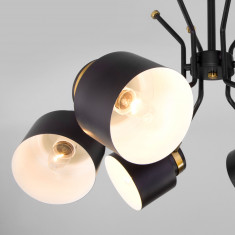 Потолочная люстра в стиле лофт 70133/6 черный &mdash; Multielectrika