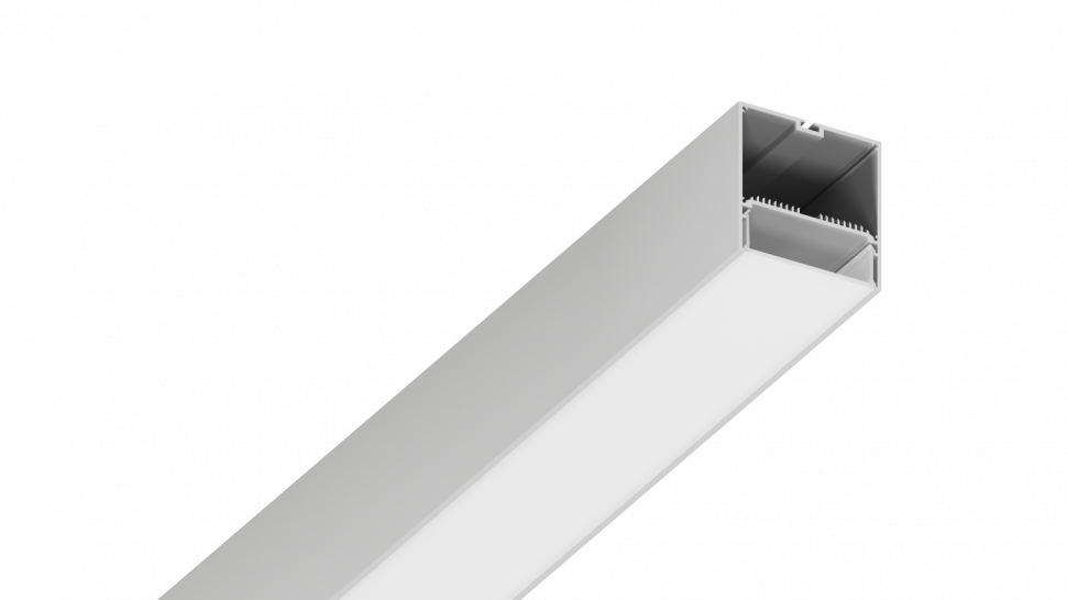 Подвесной алюминиевый профиль Design LED LS 7477, 2500 мм фото 1 &mdash; Multielectrika