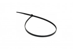 Стяжка кабельная нейлоновая Rexant 400x4,8мм, черная (100 шт/уп) &mdash; Multielectrika