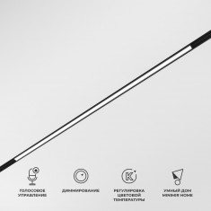 Умный трековый светильник 20W 2700-6500K Dim L02 Slim Magnetic 85077/01 &mdash; Multielectrika