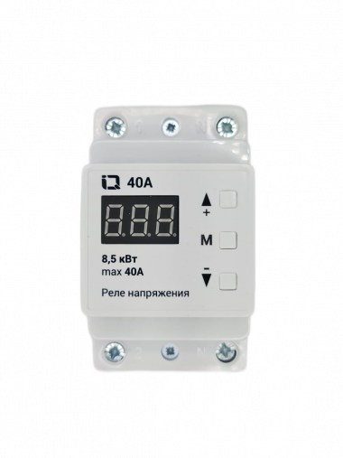 Реле напряжения IQ-40А c термозащитой  — Multielectrika