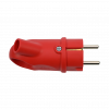 Systeme Electric MULTISET Вилка 2К+З угловая каучуковая 16 А/250 В IP44 КРАСНАЯ фото 2 &mdash; Multielectrika