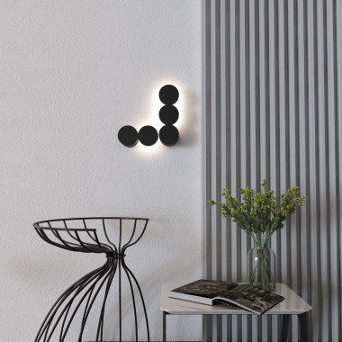 Настенный светодиодный светильник 40131/LED черный &mdash; Multielectrika