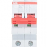 Рубильник 2-полюсный ABB SD202/63 рычаг красный 2CDD282101R0063