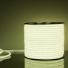 Светодиодный гибкий неон 220 В 9.6 Вт/м 144 Led/м 2835 IP67, круглый холодный белый 6500К, 50 м Гибкий неон 220V 9,6W 144Led 2835 IP67 круглый холодный белый, 50 м фото 1 — Multielectrika