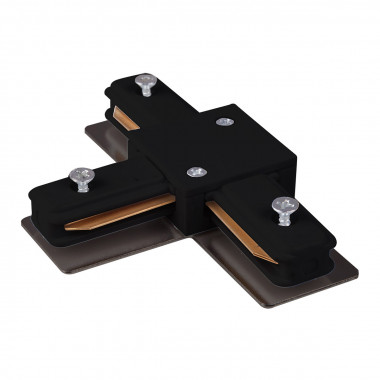 Коннектор Т-образный для однофазного шинопровода черный TRC-1-1-T-BK — Multielectrika