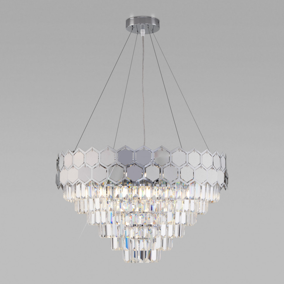 Умный подвесной светильник 10124/8 хром фото 1 — Multielectrika