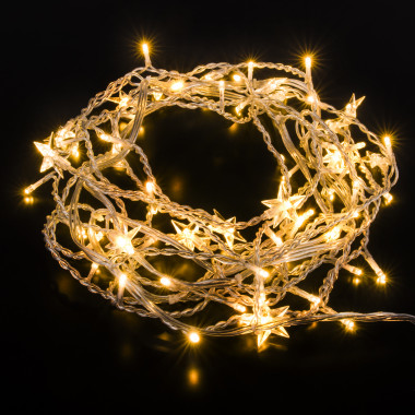 Гирлянда бахрома теплый белый 1,8*0,5м IP20 100-002 теплый белый — Multielectrika