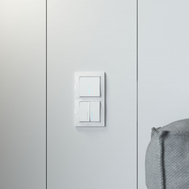 Рамка из поликарбоната на 2 поста Snabb Basic белый W0022001 &mdash; Multielectrika