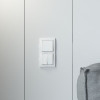 Рамка из поликарбоната на 2 поста Snabb Basic белый W0022001 фото 2 &mdash; Multielectrika