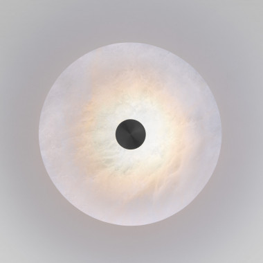 Светодиодный светильник с мраморным рассеивателем 40341 LED черный — Multielectrika