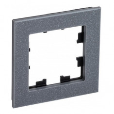 Рамка Schneider Electric Atlas Design Nature на 1 пост, айс грей &mdash; Multielectrika