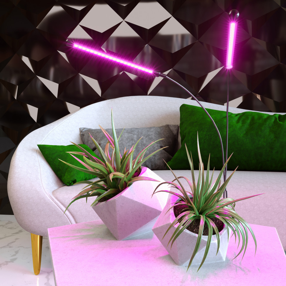 Светильник для растений на прищепке 16 Вт FT-005 чёрный фото 1 — Multielectrika