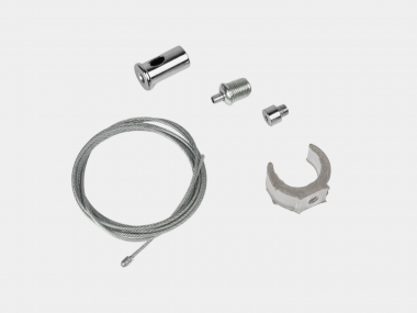 Клипса с подвесным тросом для ленты 360 D22, 1,5м, TR-CL-D22 — Multielectrika