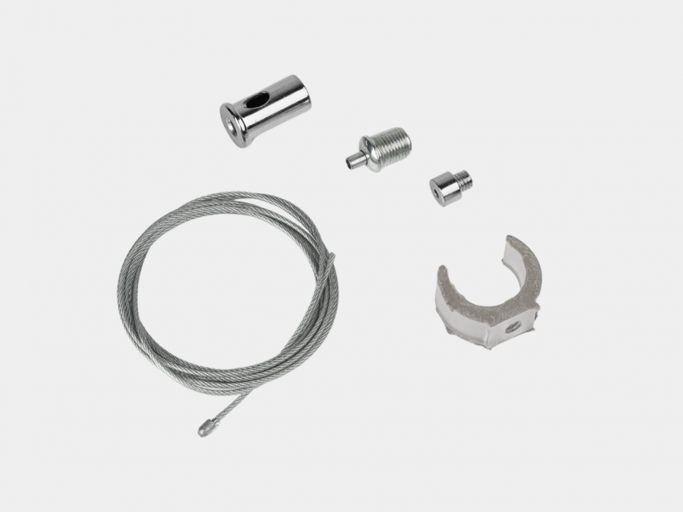 Клипса с подвесным тросом для ленты 360 D22, 1,5м, TR-CL-D22 фото 1 — Multielectrika