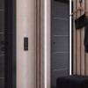 Рамка из металла на 3 поста Platinum черный алюминий W0032608 фото 5 &mdash; Multielectrika