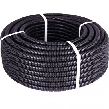 Труба ПНД гофрированная с зондом D16мм. (50м/уп) MULTI ELECTRIKA — Multielectrika