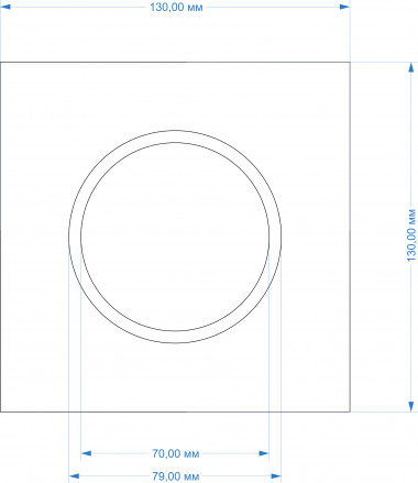 Платформа для установки светильников DesignLed KZ-2-7 — Multielectrika