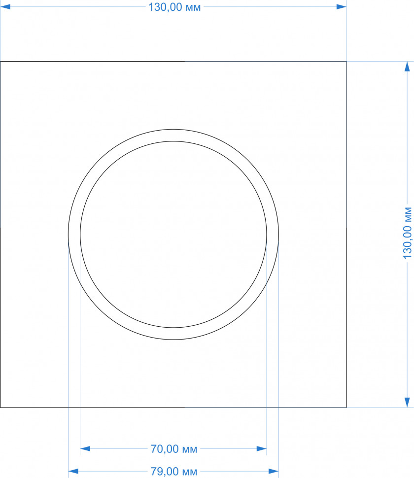 Платформа для установки светильников DesignLed KZ-2-7 фото 1 — Multielectrika