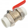 Кран латунный VALTEC с PPR муфтами, 32 мм VTp.745.0.032